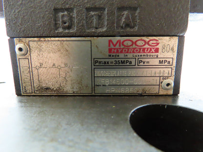 MOOG CCE50C11WX06  Hydraulic Proportional Cartridge Solenoid Valve 2-Way  Sz 50