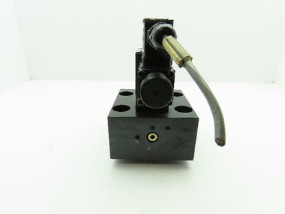 MOOG CCE50C11WX06  Hydraulic Proportional Cartridge Solenoid Valve 2-Way  Sz 50