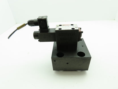 MOOG CCE50C11WX06  Hydraulic Proportional Cartridge Solenoid Valve 2-Way  Sz 50