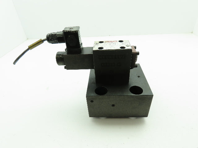 MOOG CCE50C11WX06  Hydraulic Proportional Cartridge Solenoid Valve 2-Way  Sz 50