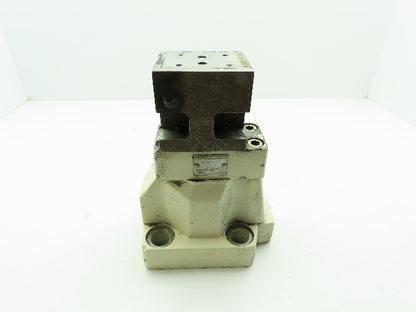 Yuken EBG-10-C-5028 Hydraulic Proportional Pressure Relief Valve Sub-Plate Block