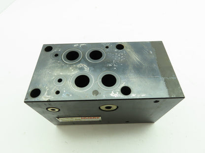 Husky Hydrolux ZDBV16AT2GB Hydraulic Proportional Valve Block Manifold Sz 16