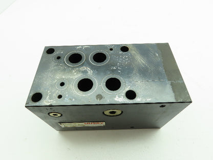 Husky Hydrolux ZDBV16AT2GB Hydraulic Proportional Valve Block Manifold Sz 16