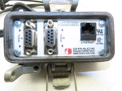 GracePort Interface P-R2R3#2-F3RX-C3 Ethernet Male/Female 12/4 Cable 3'  9-Pin