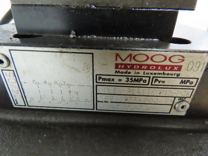 MOOG WSH53P32C108CZBN Hydraulic Proportional Servo Valve Stack D633E714A