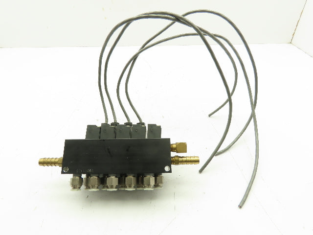 MAC 45A-L00-DDDJ-1KD9 Pneumatic Solenoid Valve Assy. w/Circuit Bar 24V 120PSI