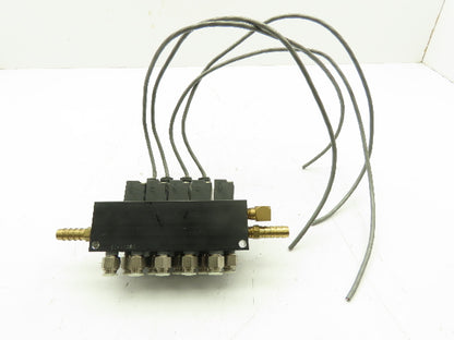 MAC 45A-L00-DDDJ-1KD9 Pneumatic Solenoid Valve Assy. w/Circuit Bar 24V 120PSI