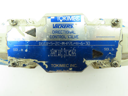 DG4V-5-2C-M-P7L-H-6-30 Vickers Hydraulic Directional Control Solenoid Valve 24V