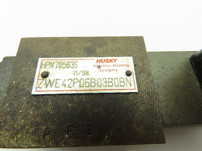 Husky Hydrolux ZWE42P06B03BOBN Hydraulic Directional Control Solenoid Valve 24V