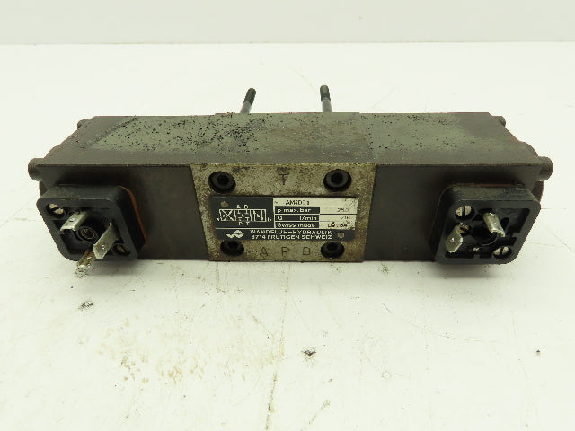 Wandfluh Hydraulik AM4D61 Hydraulic Valve with 24 Vdc Coils