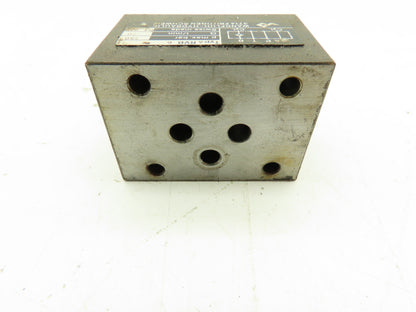 Wandfluh Hydraulik ARVB 6 Hydraulic Valve max 350 bar