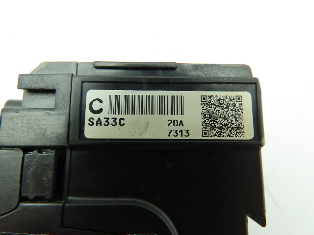 Fuji Electric SA33C Auto Breaker With Rotary Switch 20 AMP AUTO BREAKER