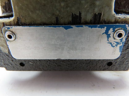 Vickers CVCS25C1S2W24510S24AP10P10 Hydraulic Cartridge Relief Valve Cover CVCS