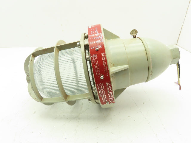 RAB EP124 Pendant Mount Haz Location Explosion Proof Fixture w/Guard 300W .5"Hub
