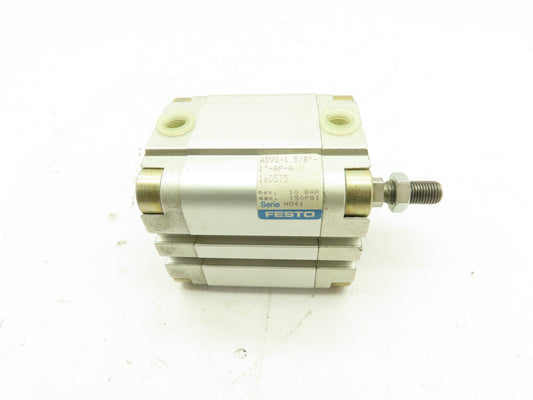 FESTO ADVU-1 5/8"-1"-AP-A Compact Pneumatic Cylinder 150PSI 1"Stroke 1-5/8"Bore