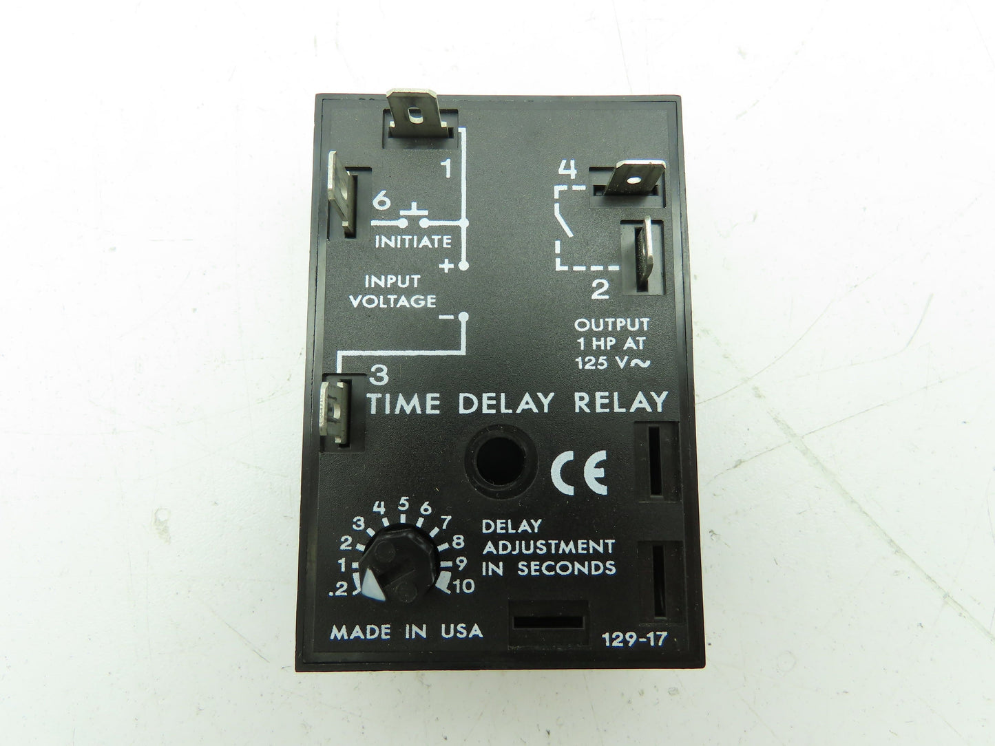 SSAC HRD9420 Solid State Timer adj .2 to 10 seconds Time Delay Relay