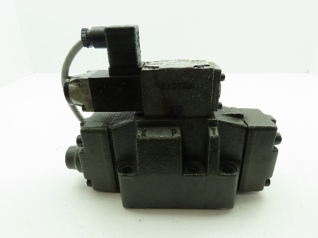 Rexroth 4WEH16E60/6AG24N9ETK4 Hydraulic Directional Solenoid Valve 24VDC