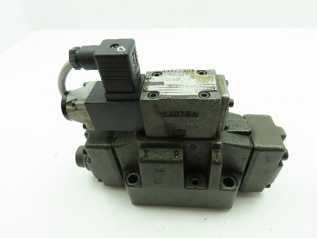 Rexroth 4WEH16E60/6AG24N9ETK4 Hydraulic Directional Solenoid Valve 24VDC