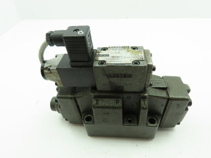 Rexroth 4WEH16E60/6AG24N9ETK4 Hydraulic Directional Solenoid Valve 24VDC