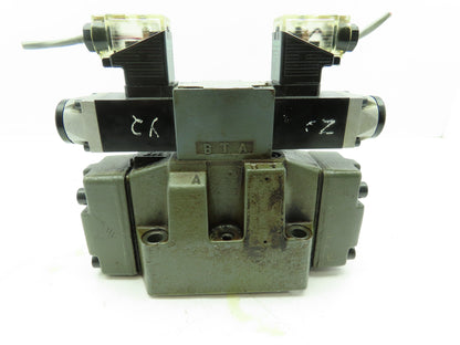 Rexroth 4WEH16E60/6AG24N9ETK4 Hydraulic Directional Dual Solenoid Spool Valve