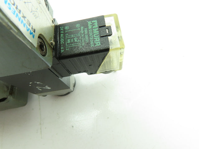 Rexroth 4WEH16E60/6AG24N9ETK4 Hydraulic Directional Dual Solenoid Spool Valve