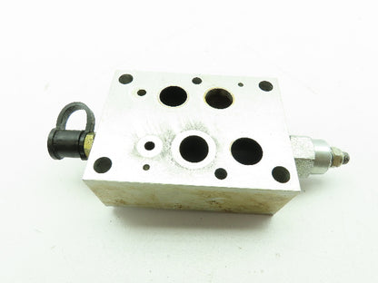Sun Hydraulics CKB Hydraulic Aluminum Sandwich Plate Body Block Manifold ISO 07