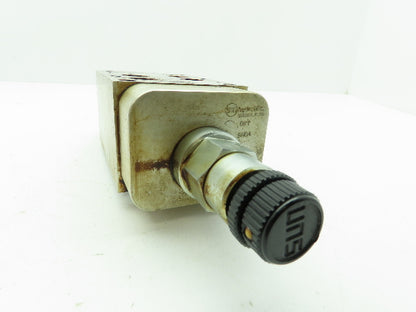 Sun Hydraulics DKY Hydraulic Aluminum Flow Control Valve Sandwich Manifold Body