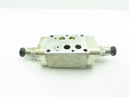 Sun Hydraulics DKY Hydraulic Aluminum Flow Control Valve Sandwich Manifold Body