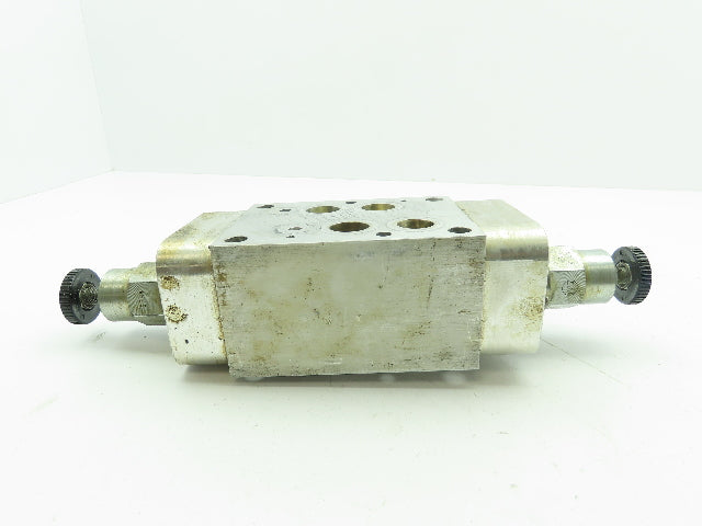 Sun Hydraulics DKY Hydraulic Aluminum Flow Control Valve Sandwich Manifold Body