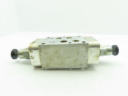 Sun Hydraulics DKY Hydraulic Aluminum Flow Control Valve Sandwich Manifold Body