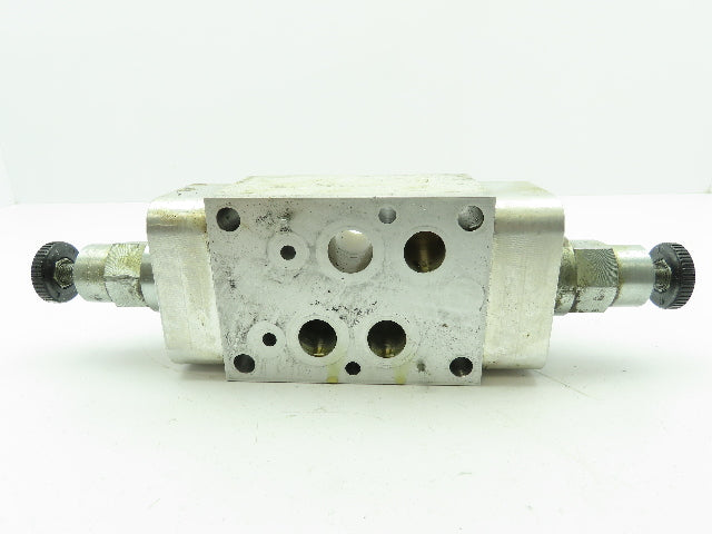 Sun Hydraulics DKY Hydraulic Aluminum Flow Control Valve Sandwich Manifold Body