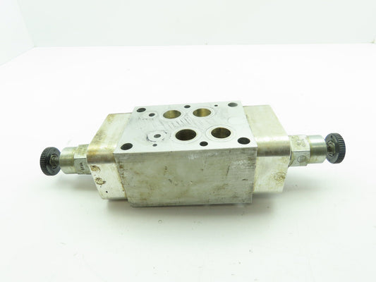 Sun Hydraulics DKY Hydraulic Aluminum Flow Control Valve Sandwich Manifold Body