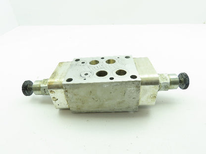 Sun Hydraulics DKY Hydraulic Aluminum Flow Control Valve Sandwich Manifold Body