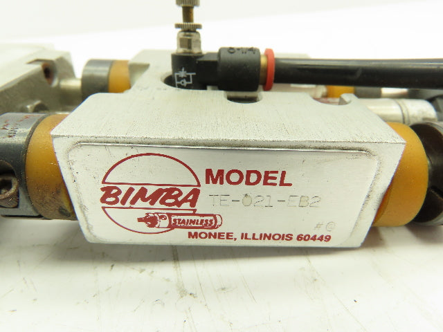 BIMBA TE-021-EB2 Pneumatic Cylinder Linear Thruster Double Acting 1"Stroke