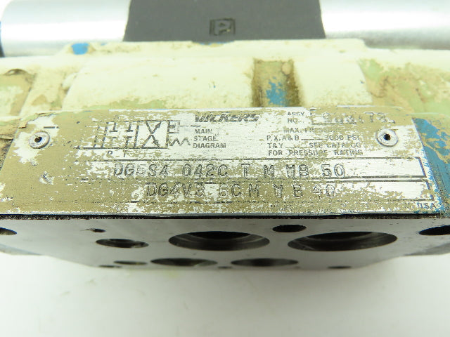 Parker Vickers DG5S4042CTMWB50 Hydraulic Directional Solenoid Valve D1VW004CNJP5