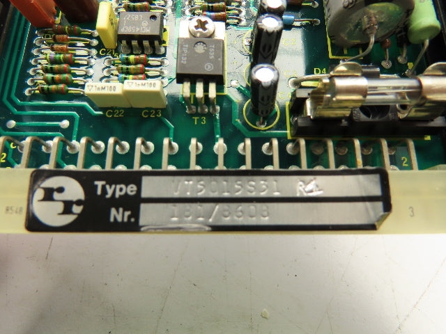 Rexroth VT5015 VT5015S31 Electrical amplifier for
Proportional Throttle Valves