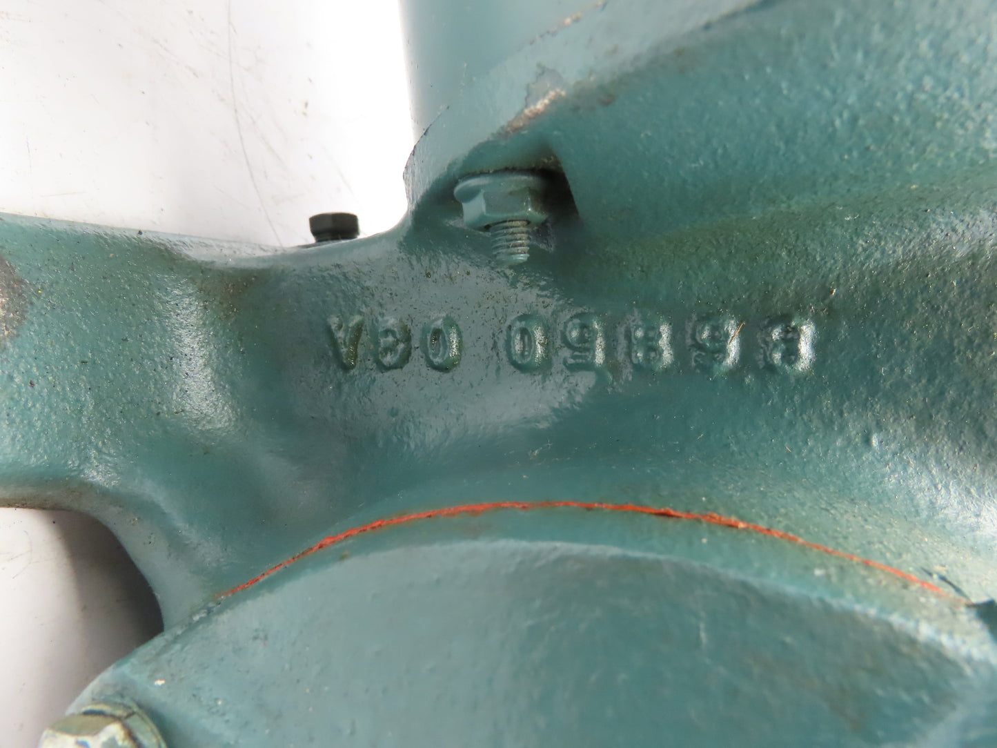 Dodge Master XL Gearmotor 1/2 Hp 101:1 Ratio 17 Rpm Output 3 Ph W/Brake