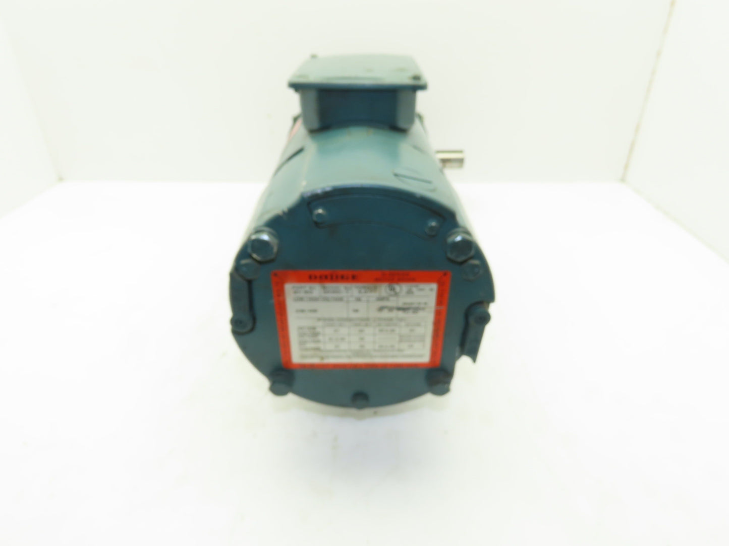 Dodge Master XL Gearmotor 1/2 Hp 101:1 Ratio 17 Rpm Output 3 Ph W/Brake