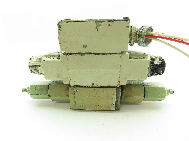 Vickers DG4V-3-OB-M-W-B-40 Hydraulic Directional Solenoid Relief Valve Stack