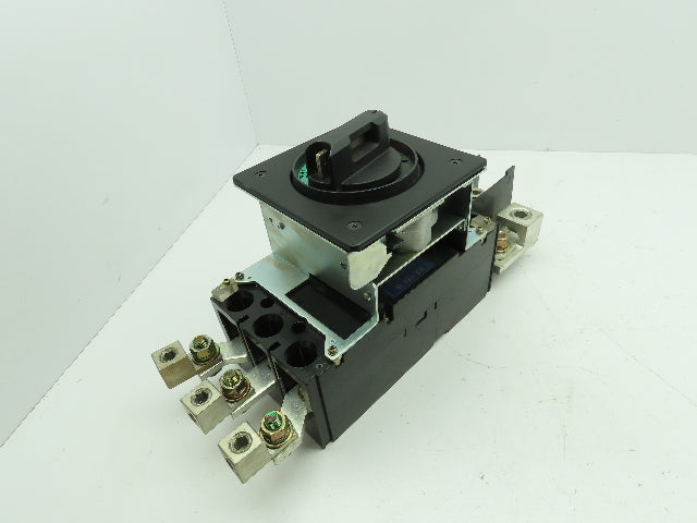 Mitsubishi Electric NF 400CS Breaker 600V 300A 3 Pole W/Lock Mechanism No Fuse