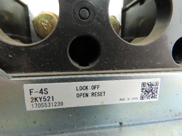 Mitsubishi Electric NF 400CS Breaker 600V 300A 3 Pole W/Lock Mechanism No Fuse