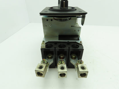 Mitsubishi Electric NF 400CS Breaker 600V 300A 3 Pole W/Lock Mechanism No Fuse