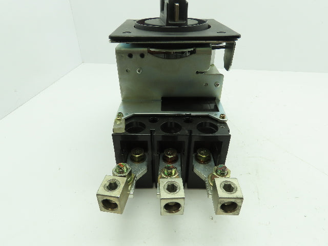 Mitsubishi Electric NF 400CS Breaker 600V 300A 3 Pole W/Lock Mechanism No Fuse