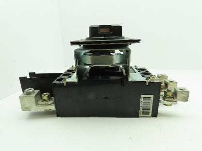 Mitsubishi Electric NF 400CS Breaker 600V 300A 3 Pole W/Lock Mechanism No Fuse