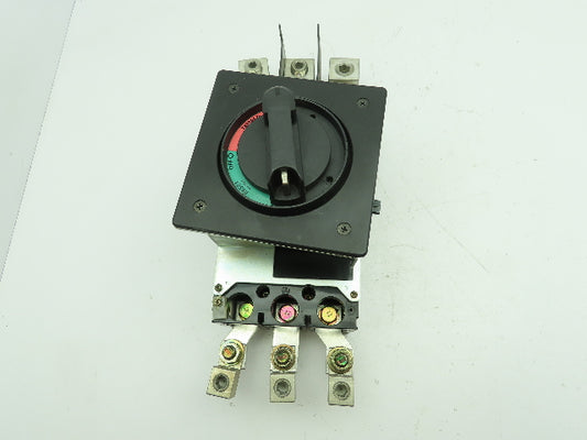 Mitsubishi Electric NF 400CS Breaker 600V 300A 3 Pole W/Lock Mechanism No Fuse