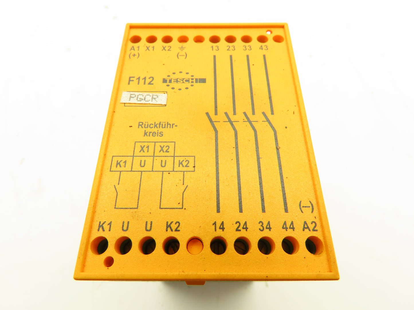 Tesch F112X04 Relay Expansion Unit 24VAC/DC  07400019