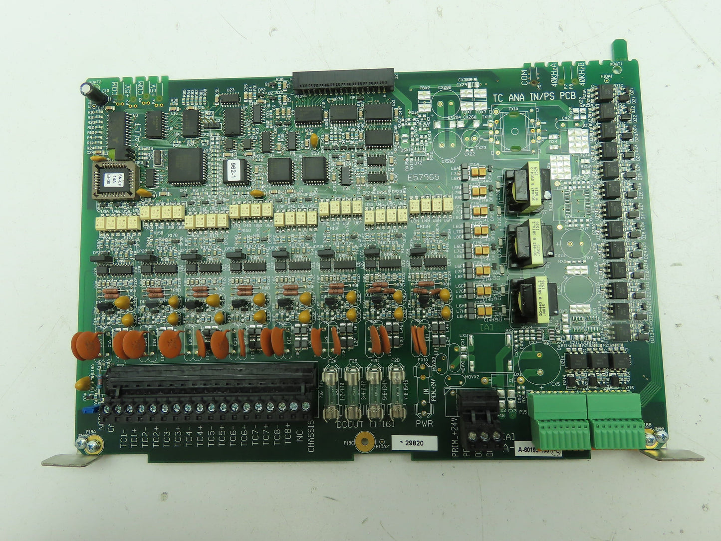 Barber-Colman A-60195-105 Temperature Controller Circuit Board Eurotherm