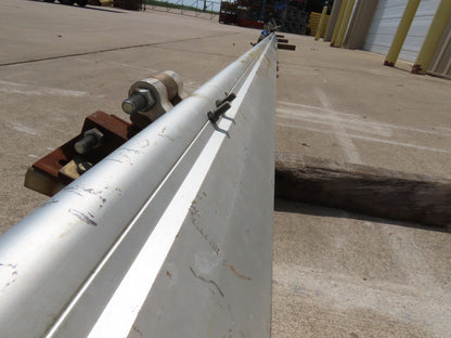 IR Zimmerman Ceiling Hung Aluminum Bridge Crane 20' Span Track Rail 2 Trolleys