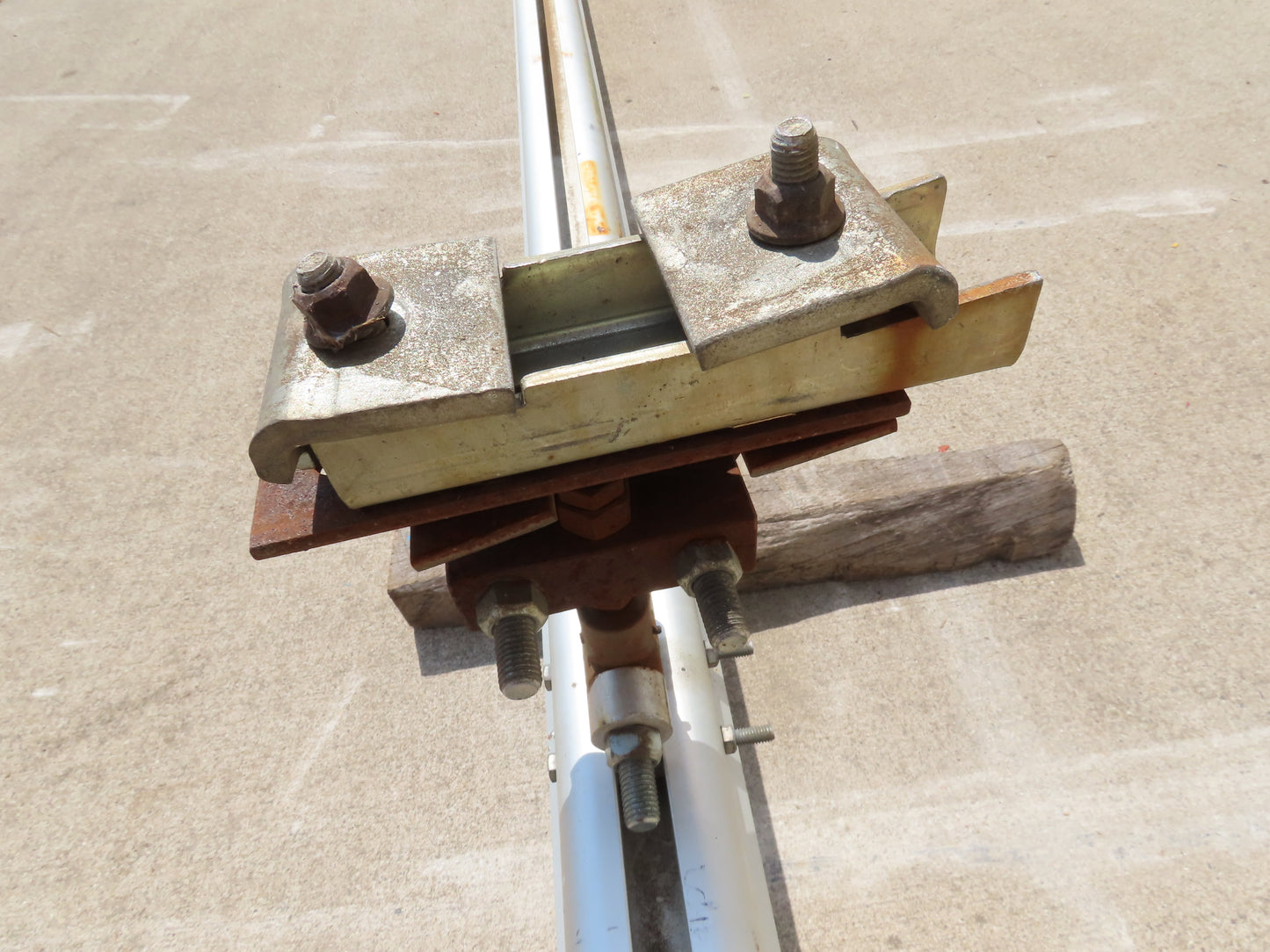 IR Zimmerman Ceiling Hung Aluminum Bridge Crane 20' Span Track Rail 2 Trolleys