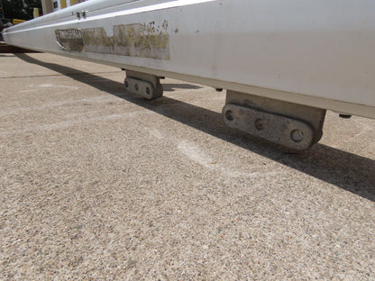 IR Zimmerman Ceiling Hung Aluminum Bridge Crane 20' Span Track Rail 2 Trolleys